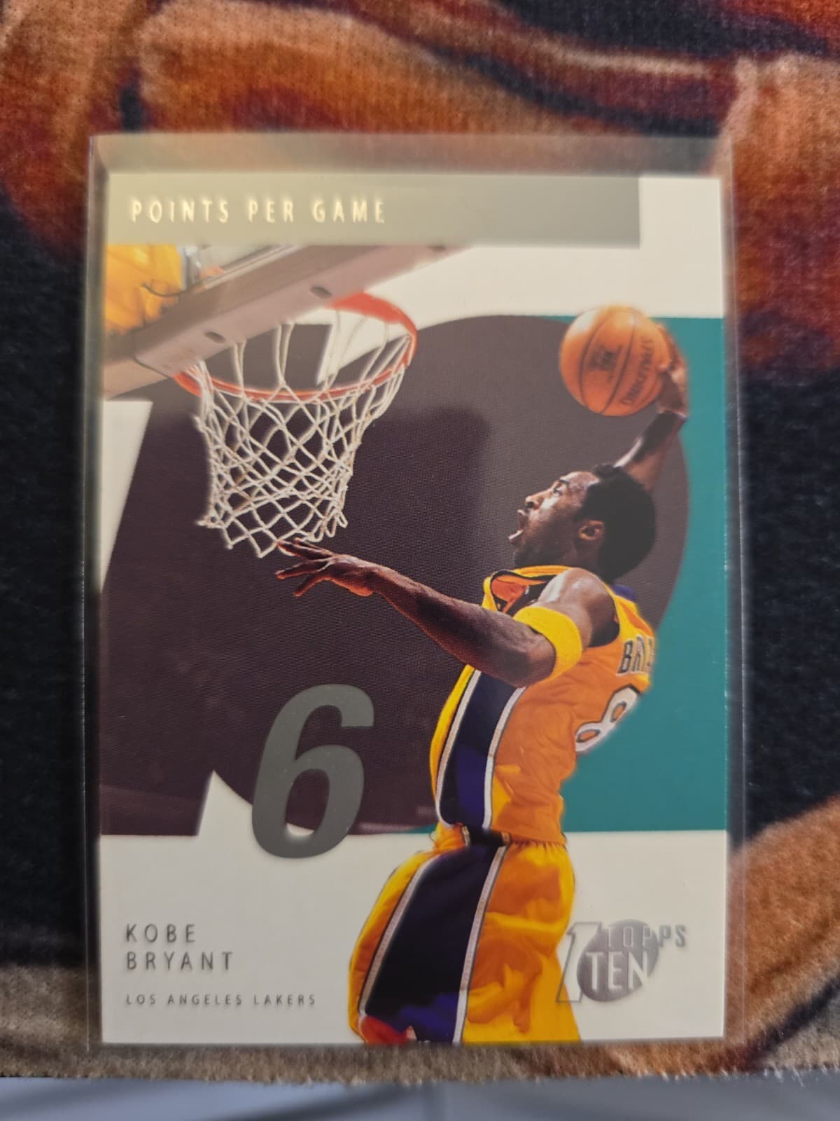 KOBE BRYANT (LA Lakers) -03 TE 2002 Topps