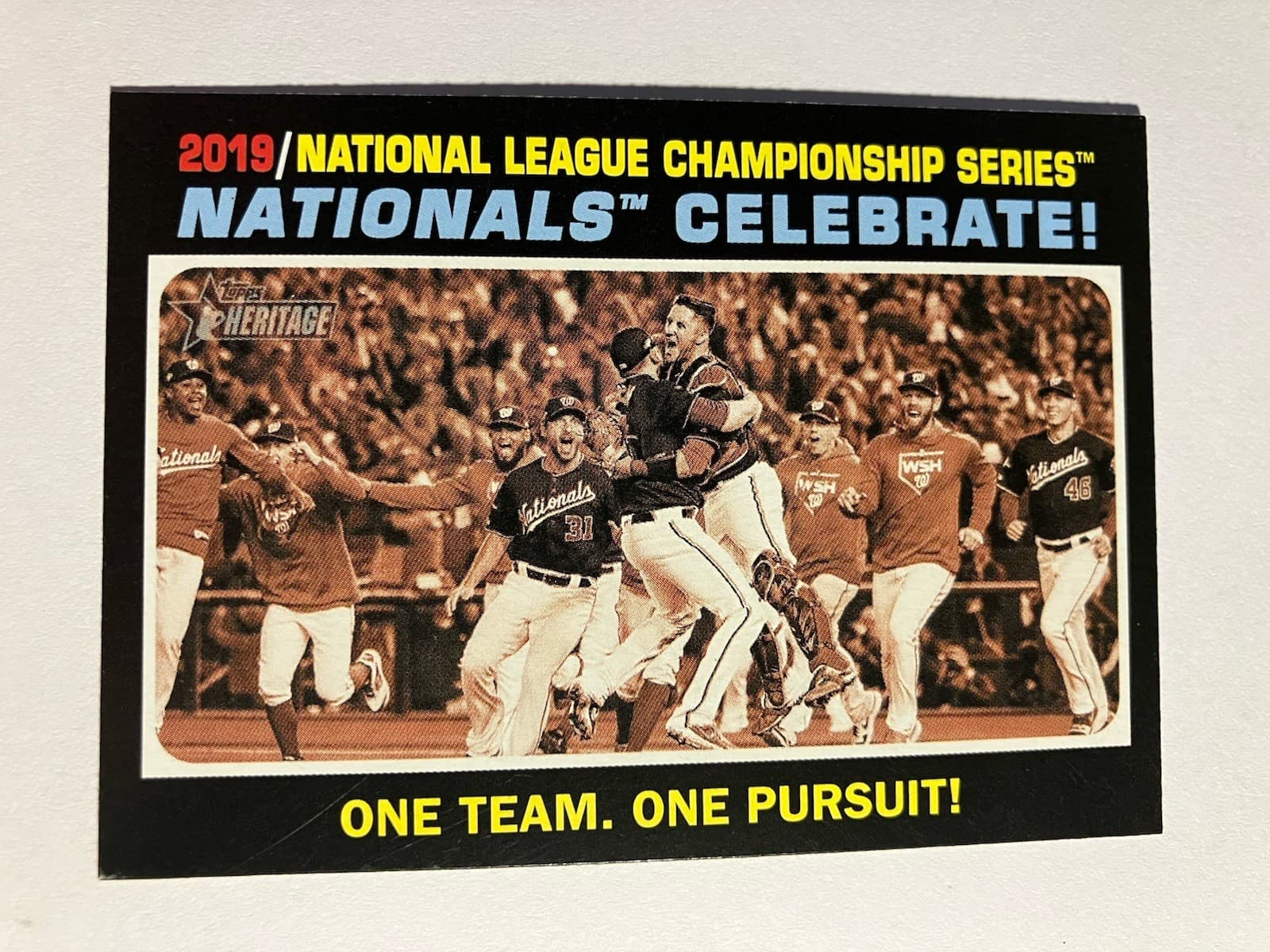 Washington Nationals World 2020 Topps Heritage 2020 Topps Heritage