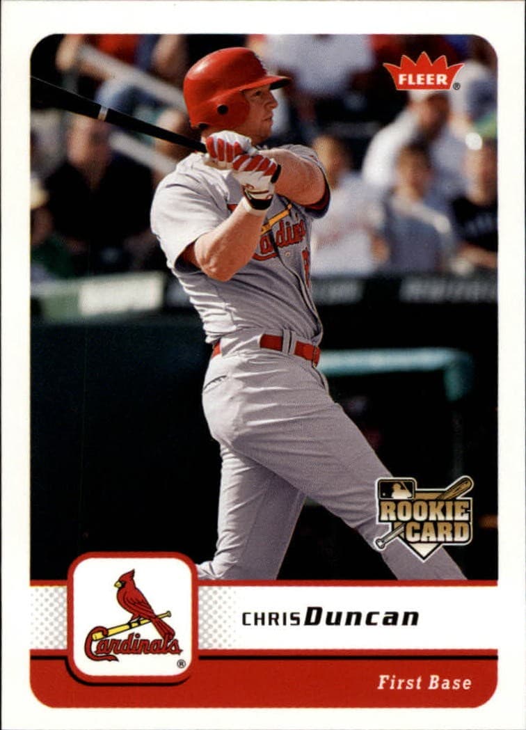 Chris Duncan 2006 Fleer