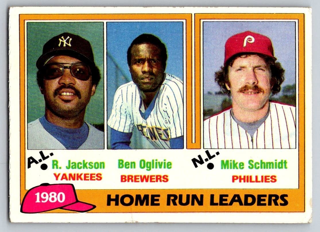 Home Run Leaders 1981 Topps 1981 Topps