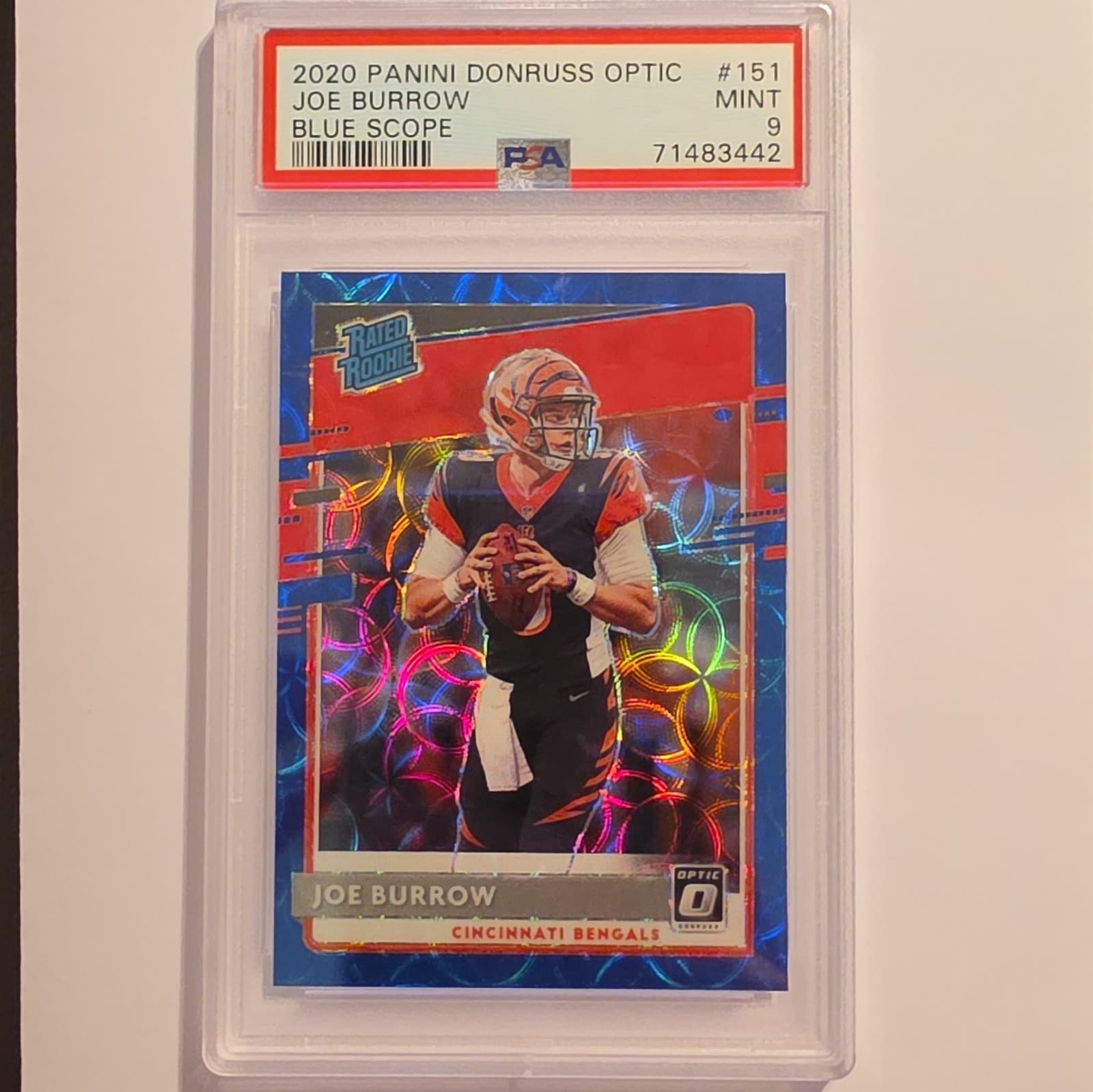 Donruss Optic Joe 2020 Panini 2020 Panini blue-scope