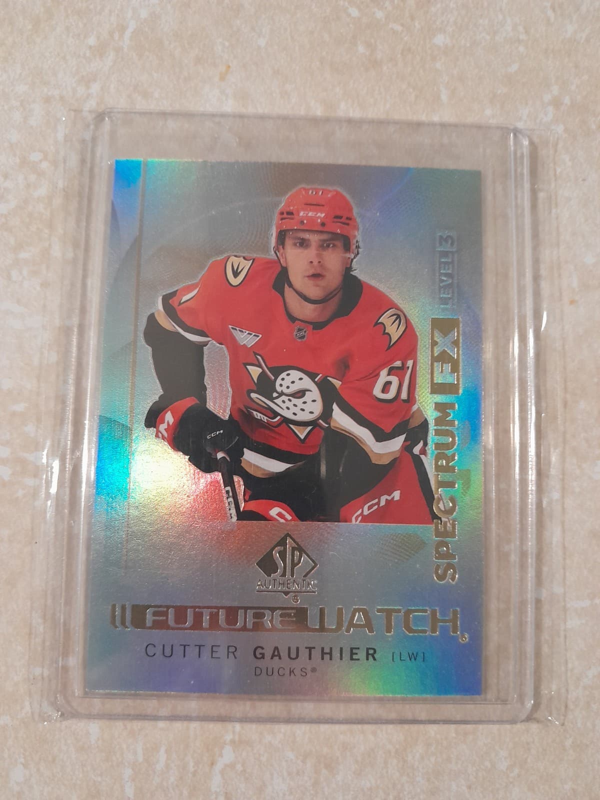 Authentic Cutter Gauthier 2024 Upper Deck 2024 Upper Deck