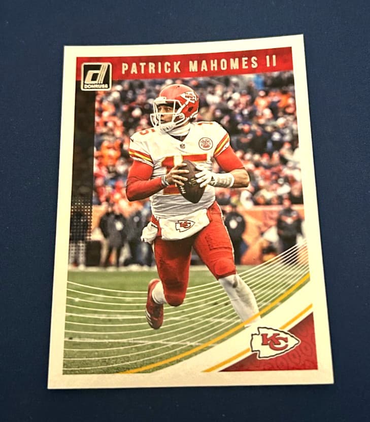 Football Patrick Mahomes 2018 Donruss
