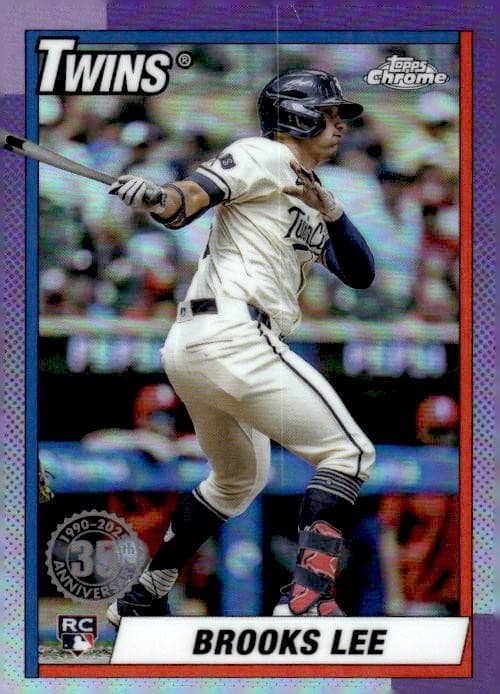 Brooks Lee Topps 2025 Topps Chrome 2025 Topps Chrome