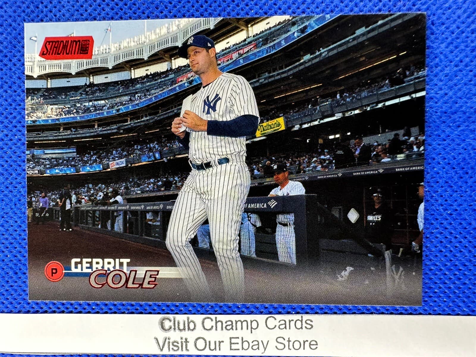 Gerrit Cole Baseball 2023 Topps Stadium Club