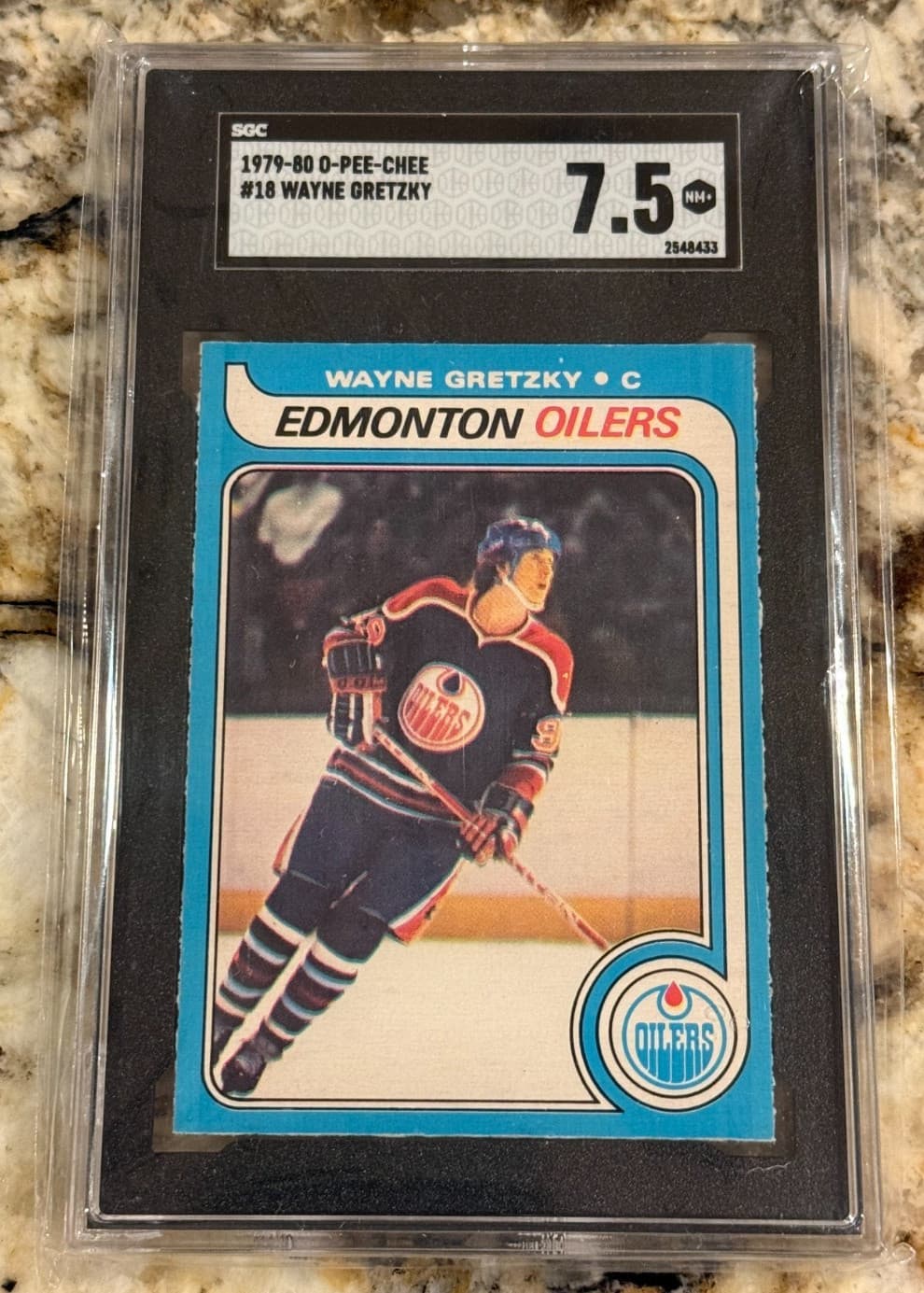 Wayne Gretzky 1979 O-Pee-Chee rookie card