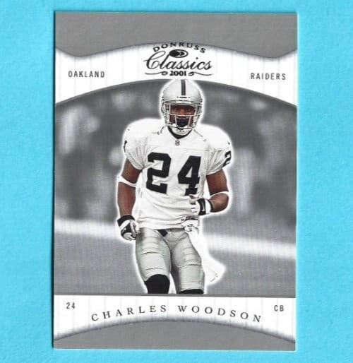 Classics Football Charles 2001 Donruss 2001 Donruss
