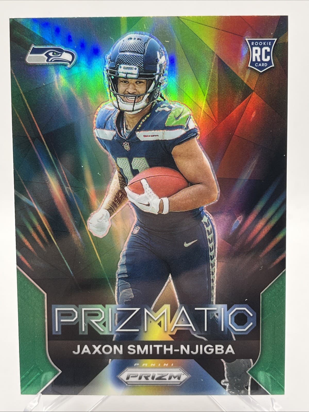 Prizmatic Jaxon Smith 2023 Panini Prizm 2023 Panini Prizm green