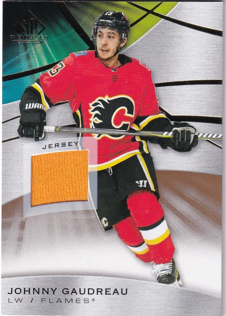 -20 GAME USED HOCKEY JOHNNY GA 2019 Upper Deck SP 2019 Upper Deck SP