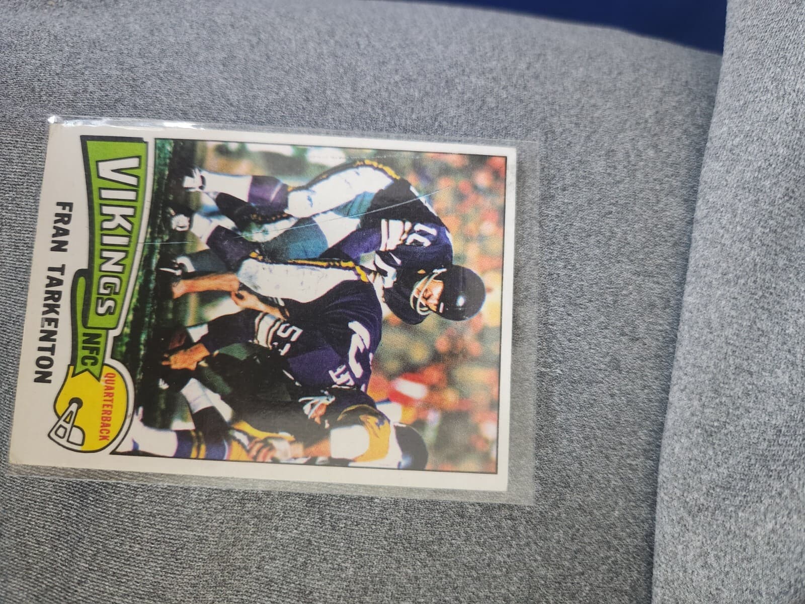 Football Fran Tarkenton 1975 Topps