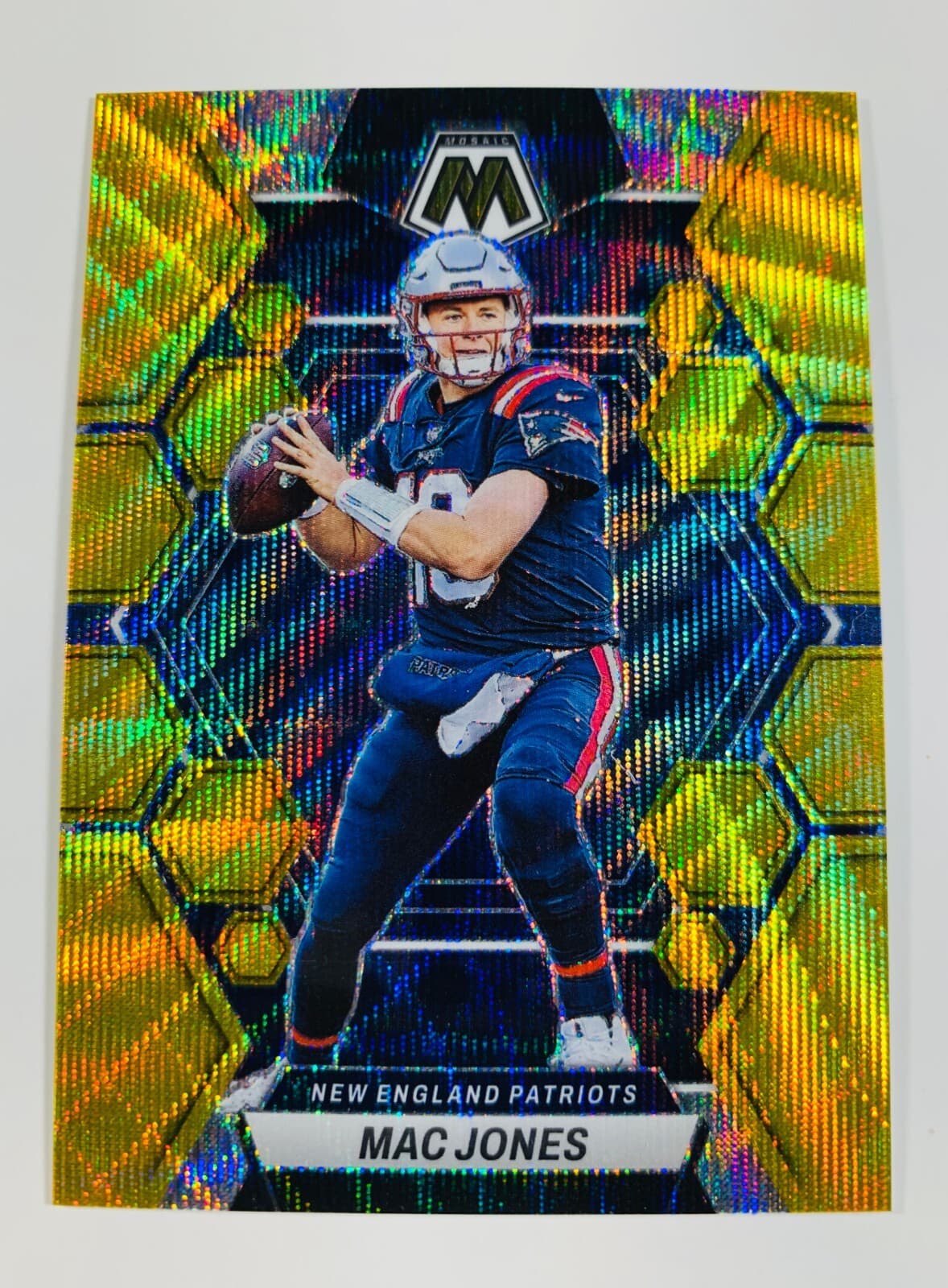 Football Mac Jones 2023 Panini Mosaic