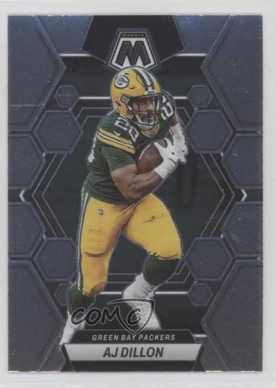 AJ Dillon 0sv8 2023 Panini Mosaic