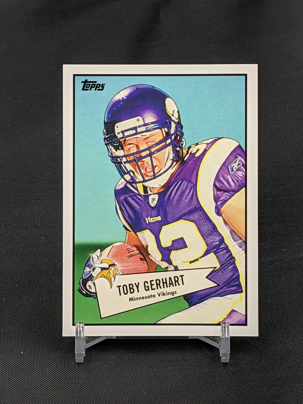 Football Toby Gerhart #52B