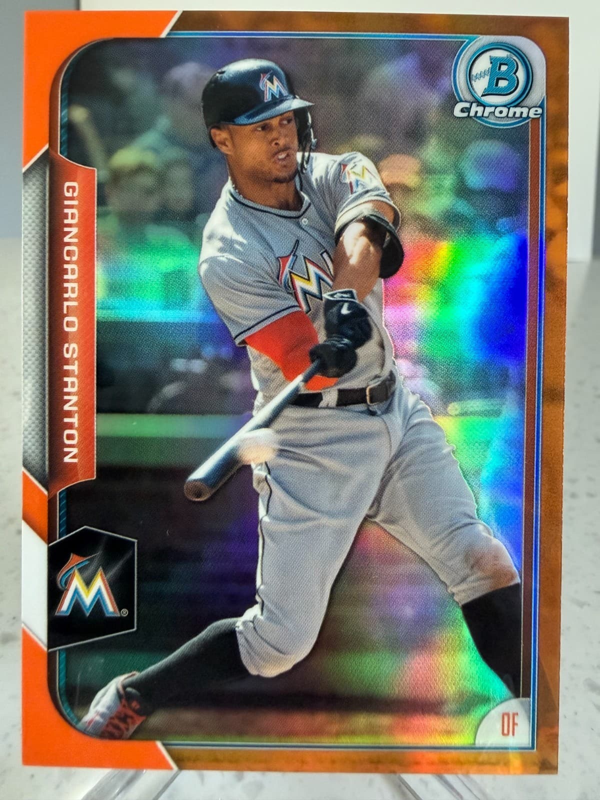 Giancarlo Stanton 2015 Bowman Chrome 2015 Bowman Chrome