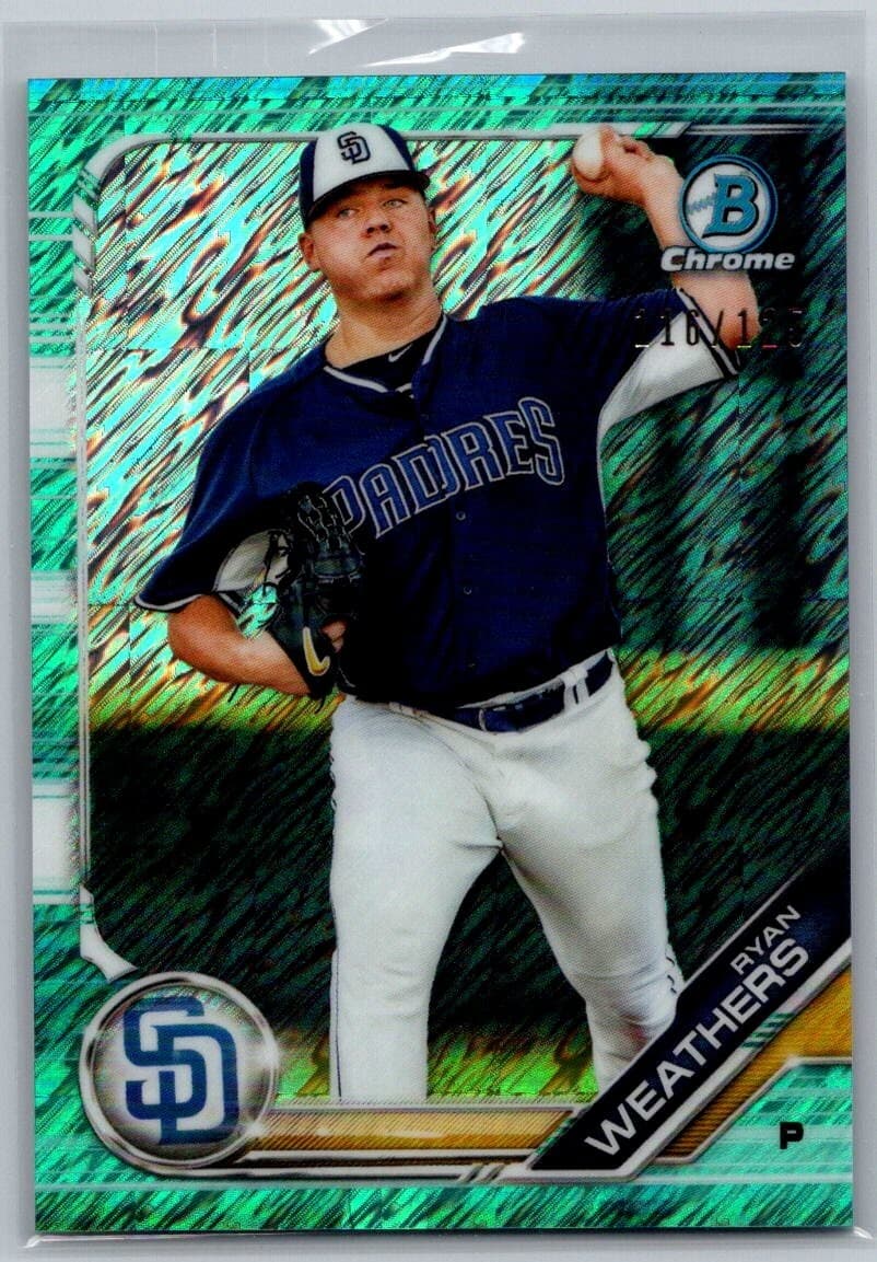 Prospects Aqua Shimmer 2019 Bowman Chrome 2019 Bowman Chrome