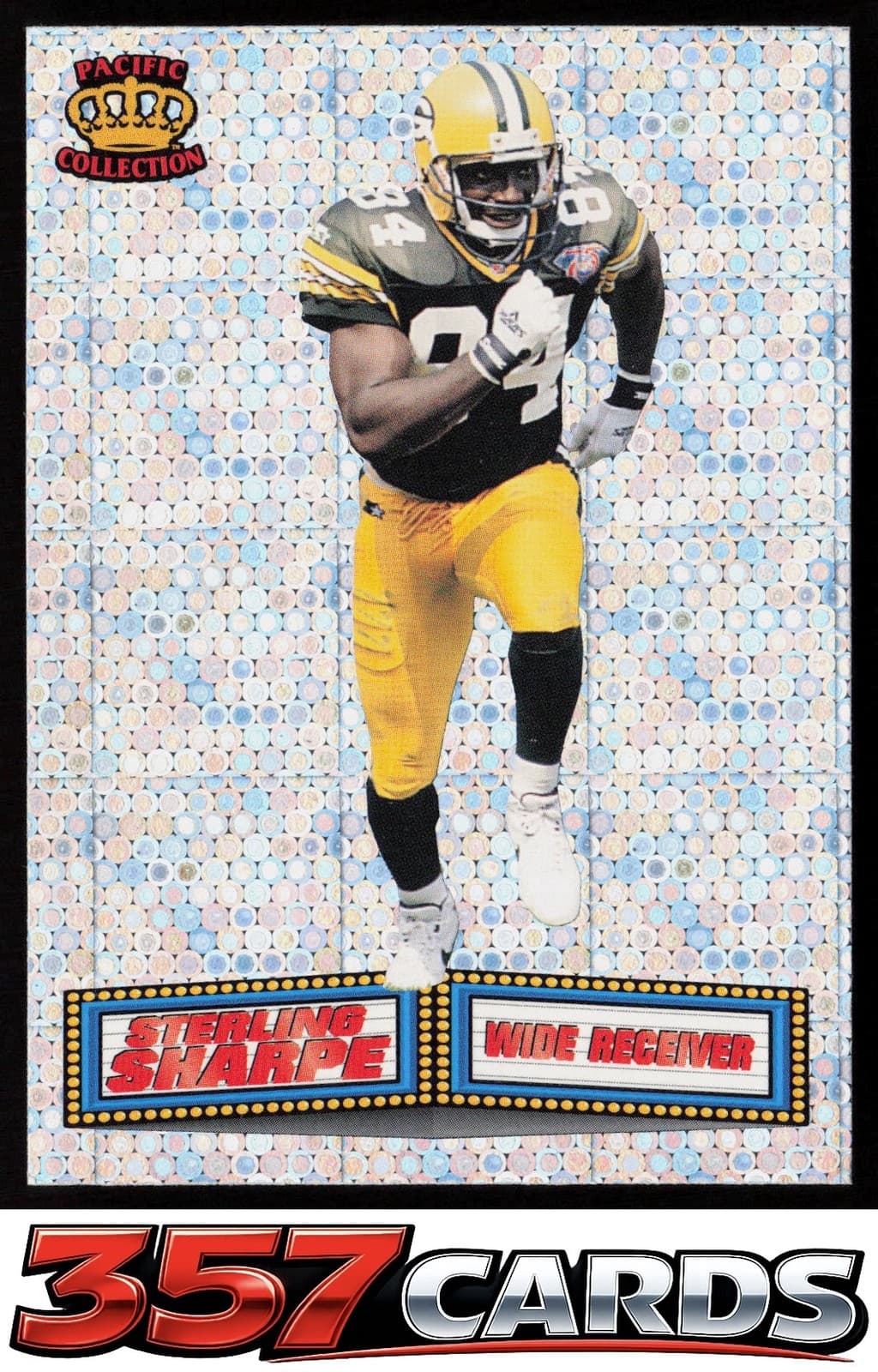 Football Sterling Sharpe 1994 Pacific 1994 Pacific