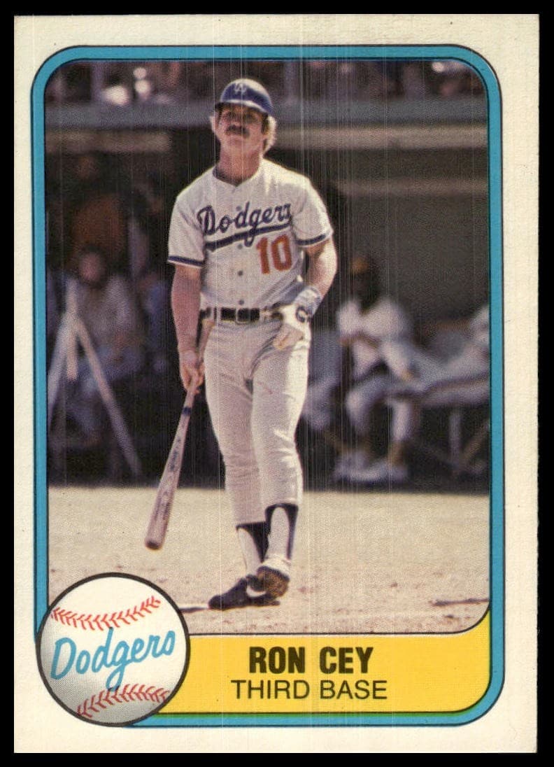 Ron Cey 1981 Fleer 1981 Fleer