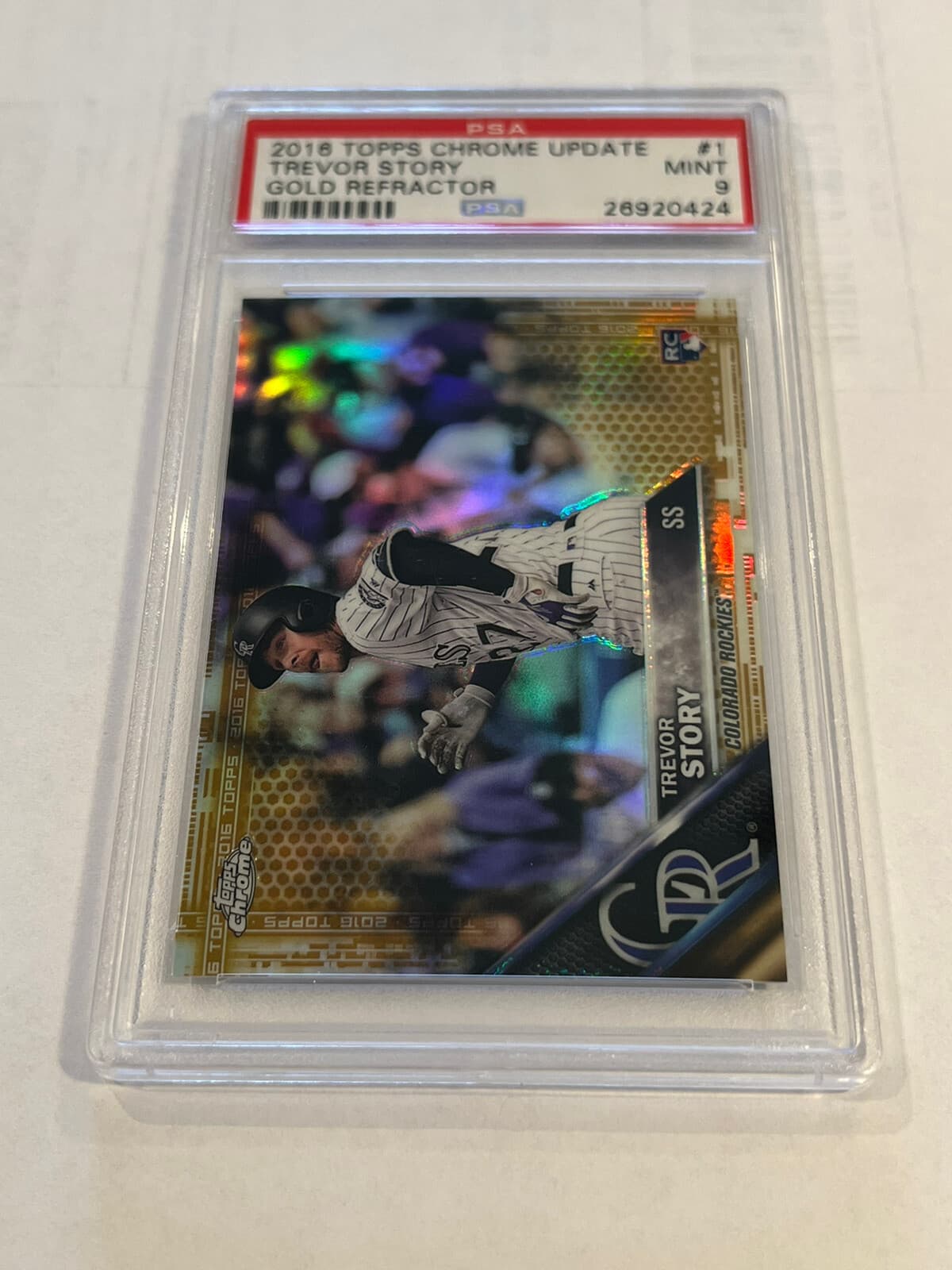 UPDATE GOLD TREVOR STORY /50 2016 Topps Chrome 2016 Topps Chrome gold-refractor