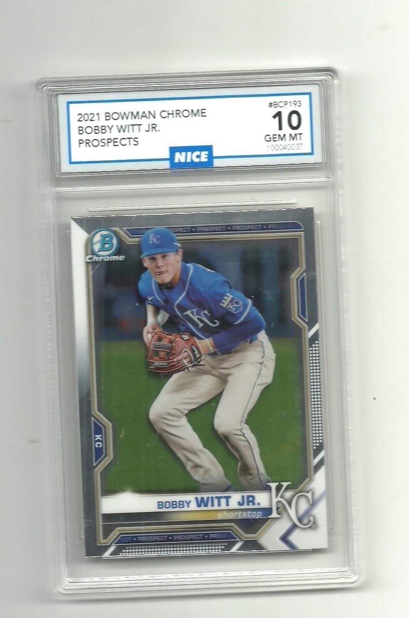 Bobby Witt 2021 Bowman Chrome 2021 Bowman Chrome