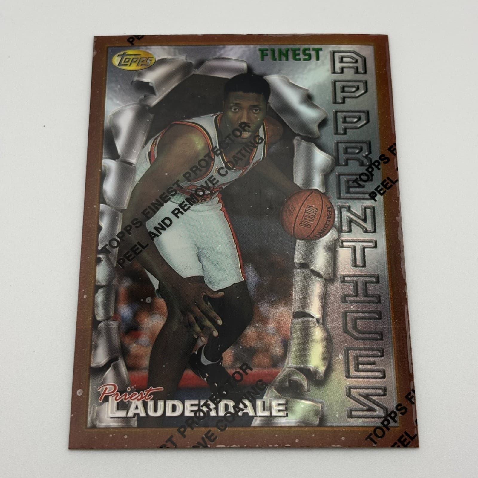 Common Bronze Priest 1996 Topps Finest 1996 Topps Finest bronze-refractor