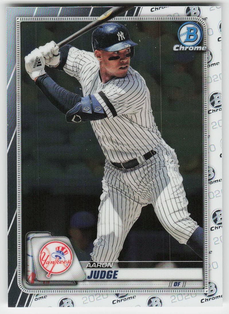 Aaron Judge 2020 Bowman Chrome 2020 Bowman Chrome