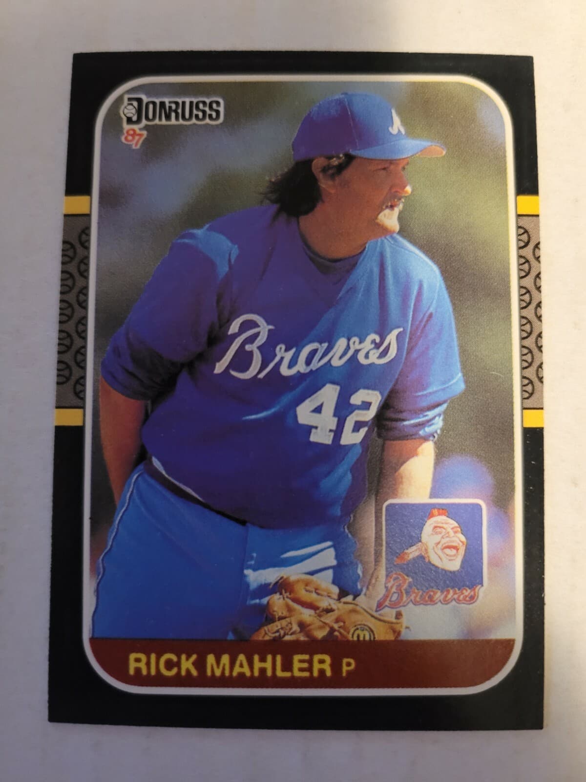 RICK MAHLER NM 1987 Donruss 1987 Donruss