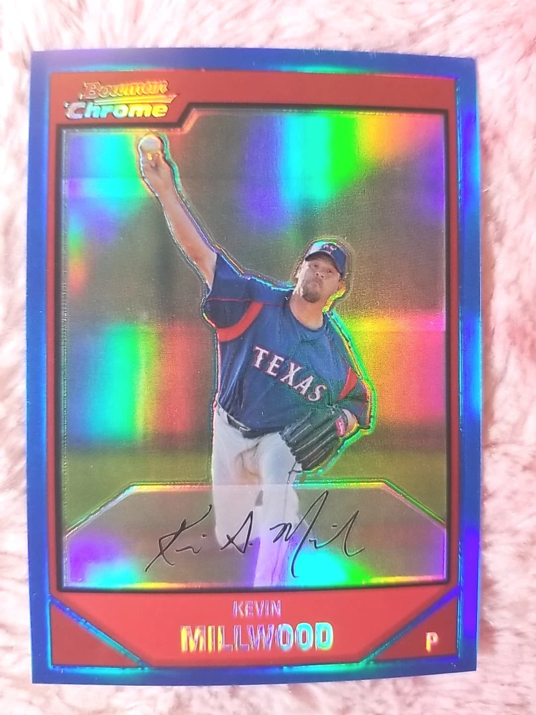Blue Kevin Millwood 2007 Bowman Chrome