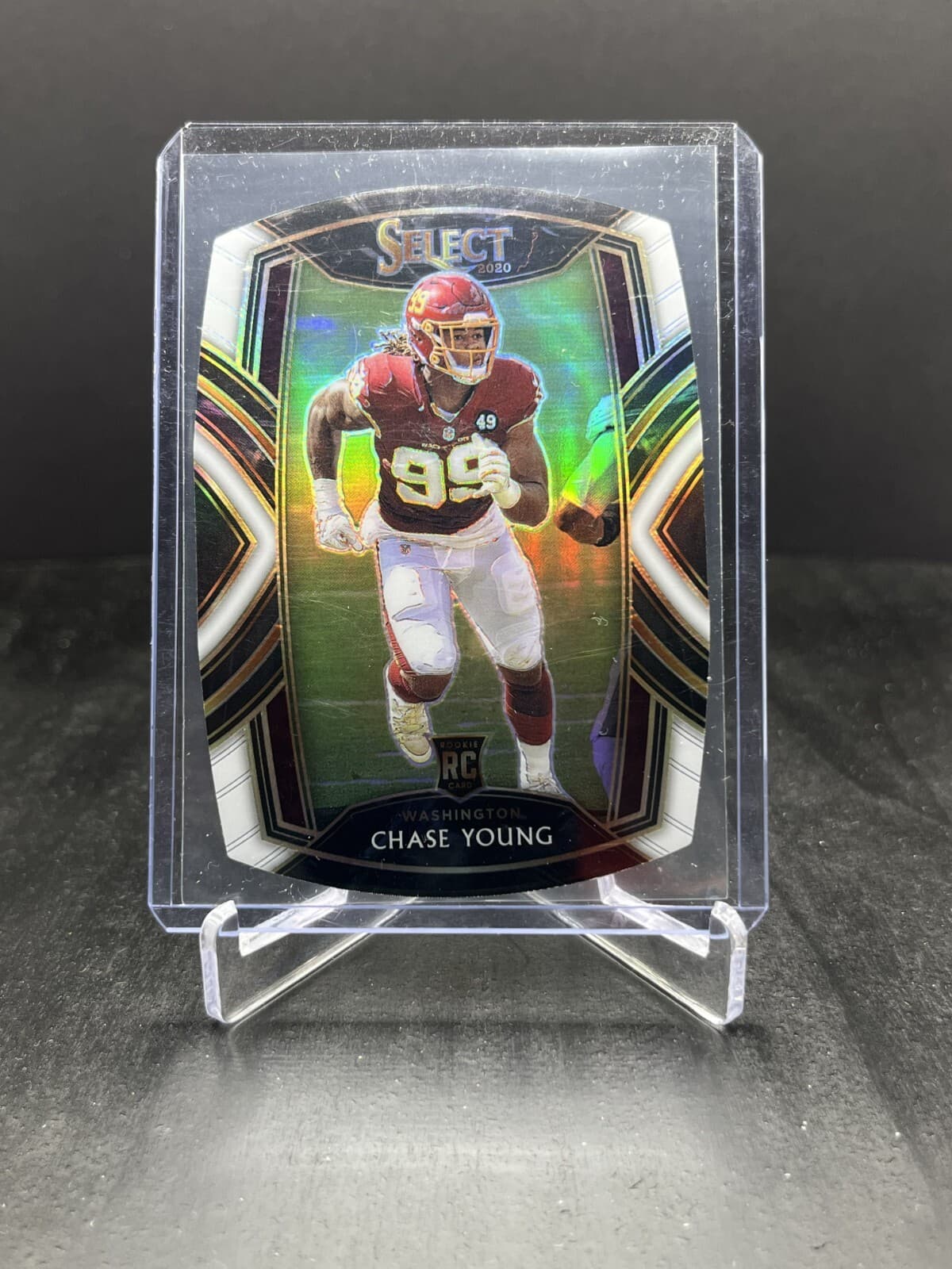 Football Chase Young 2020 Panini Select