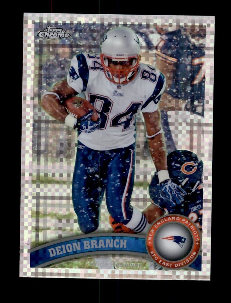DEION BRANCH X-FRACTOR NEW ENG #172
