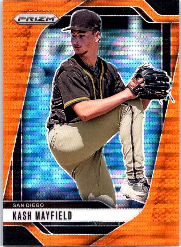 Kash Mayfield Orange 2025 Panini Prizm 2025 Panini Prizm