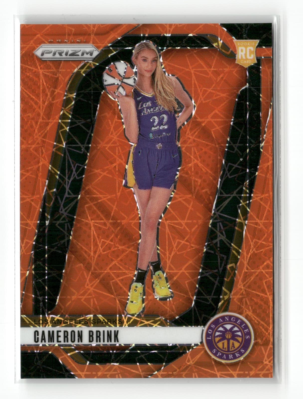 Cameron Brink Orange 2024 Panini Prizm 2024 Panini Prizm