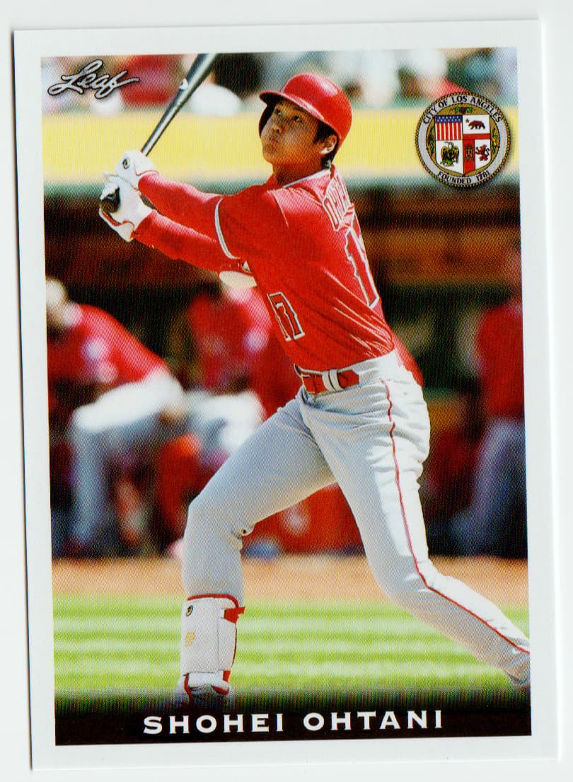 SHOHEI OHTANI LIMITED EDITION 2018 Leaf 2018 Leaf