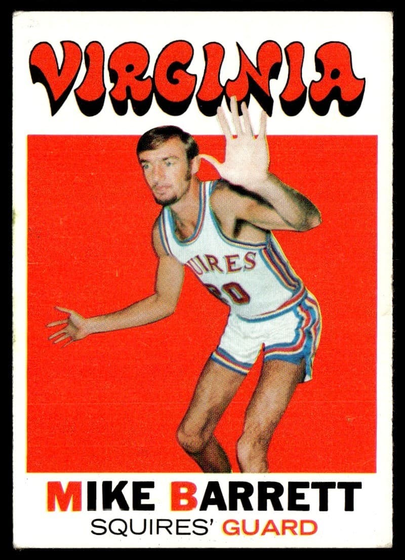 Basketball Mike Barrett 1971 Topps 1971 Topps