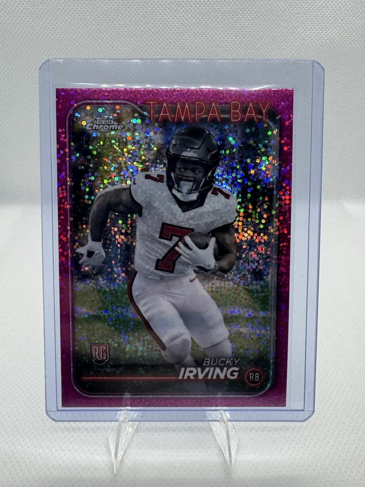 Bucky Irving trading card