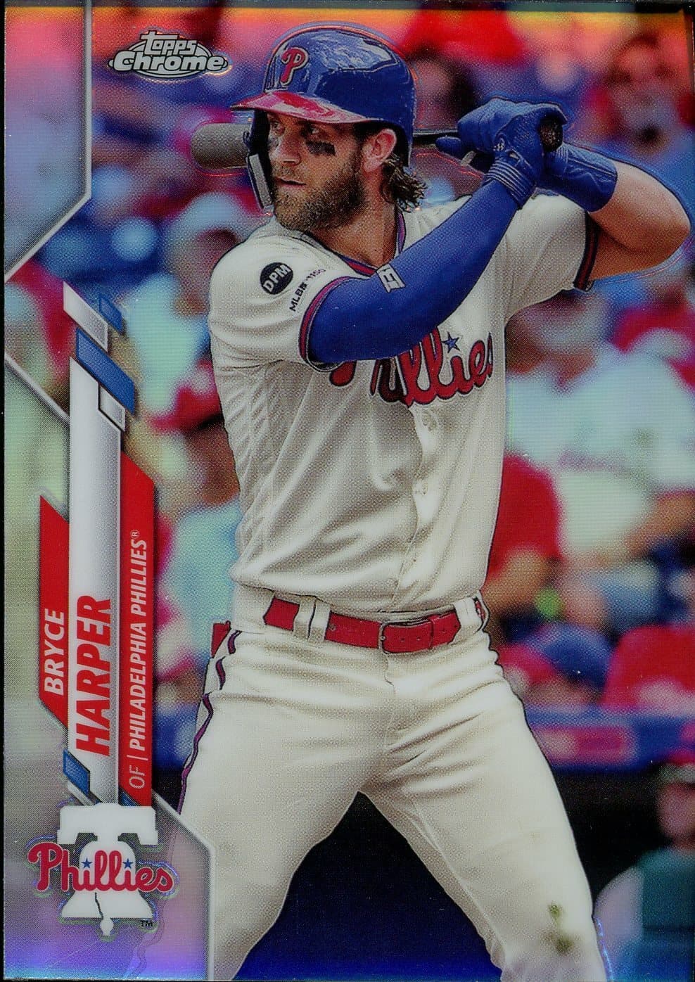 Bryce Harper 2020 Topps Chrome 2020 Topps Chrome refractor