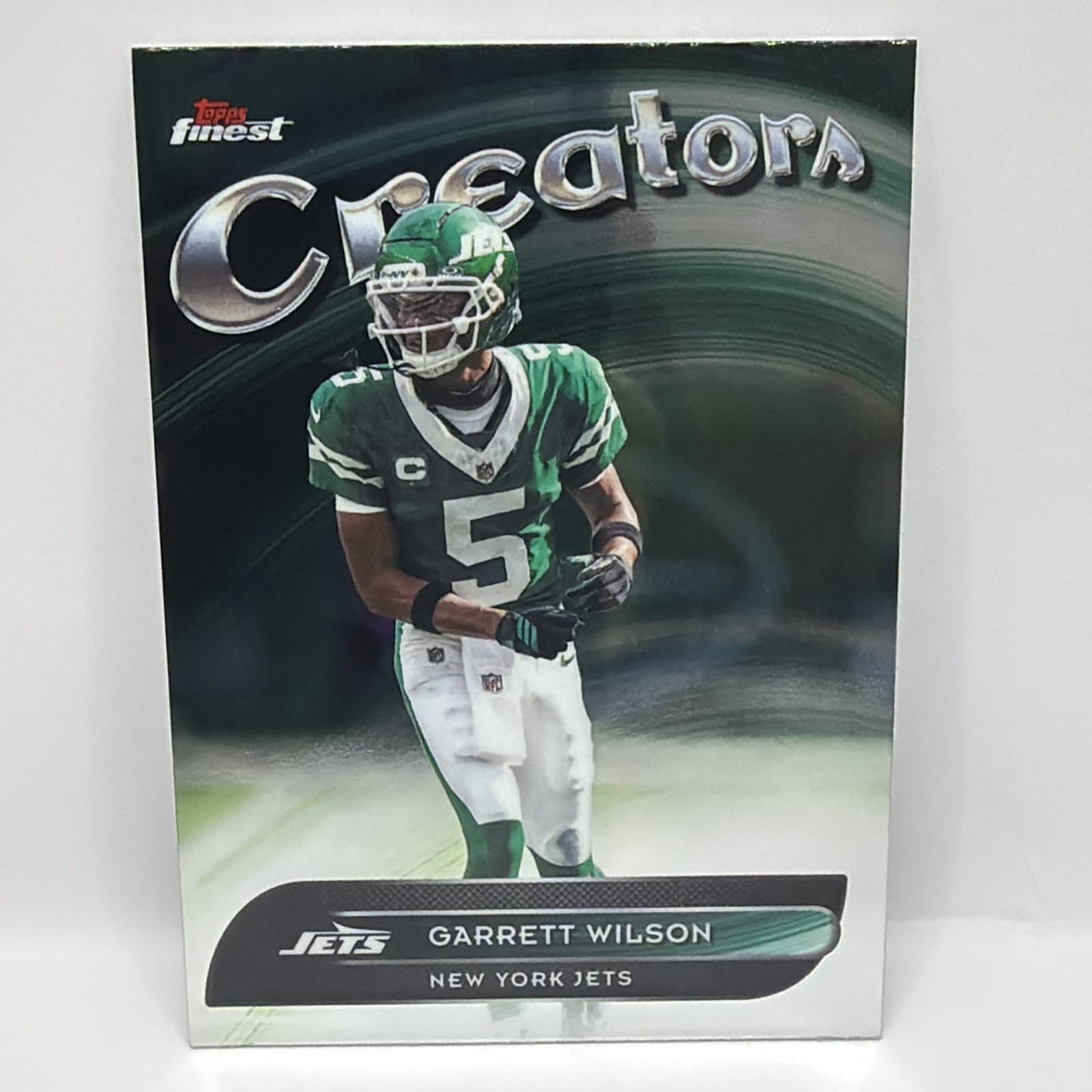 Football Garrett Wilson 2025 Topps Finest 2025 Topps Finest