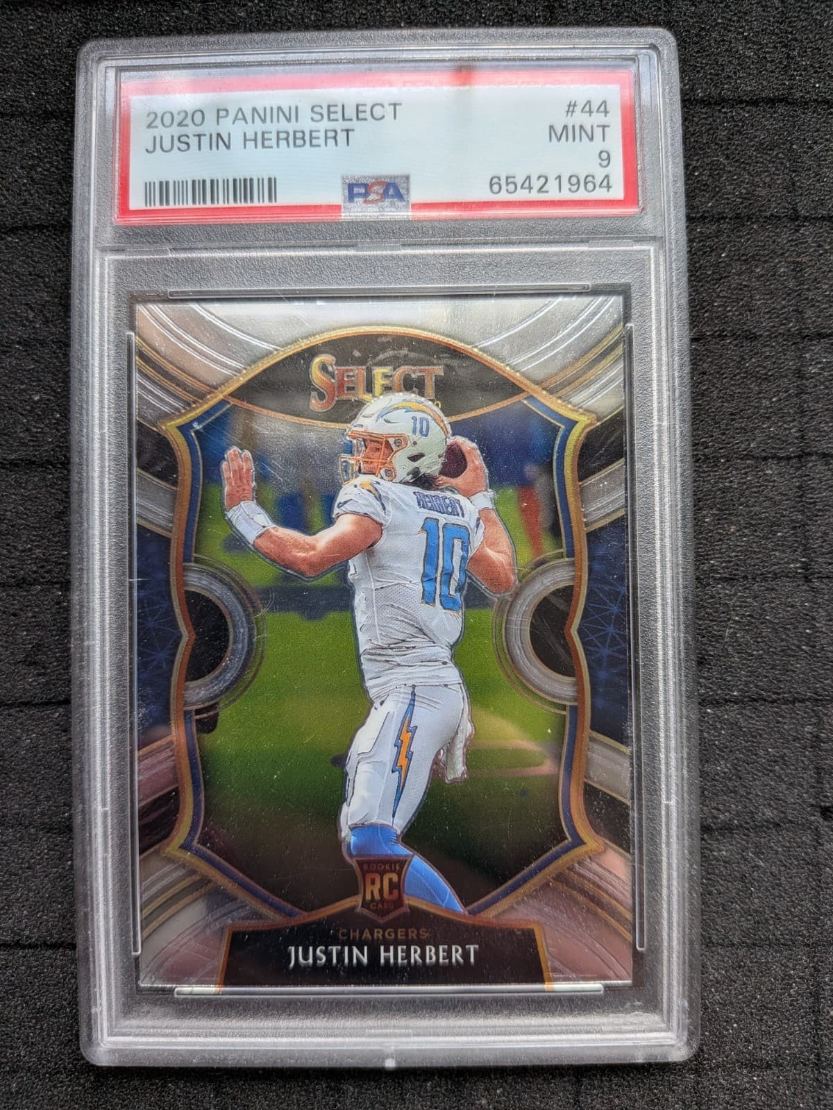 Football Justin Herbert 2020 Panini Select