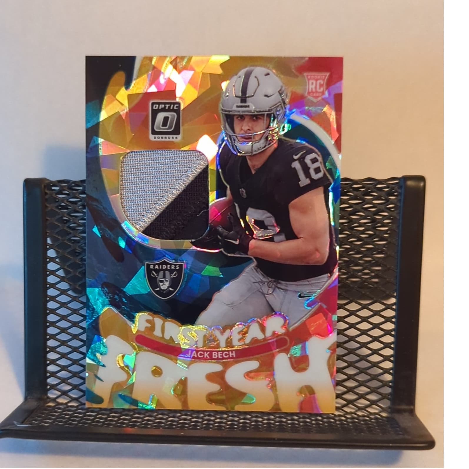 first year fresh jack bech 2025 Donruss Optic