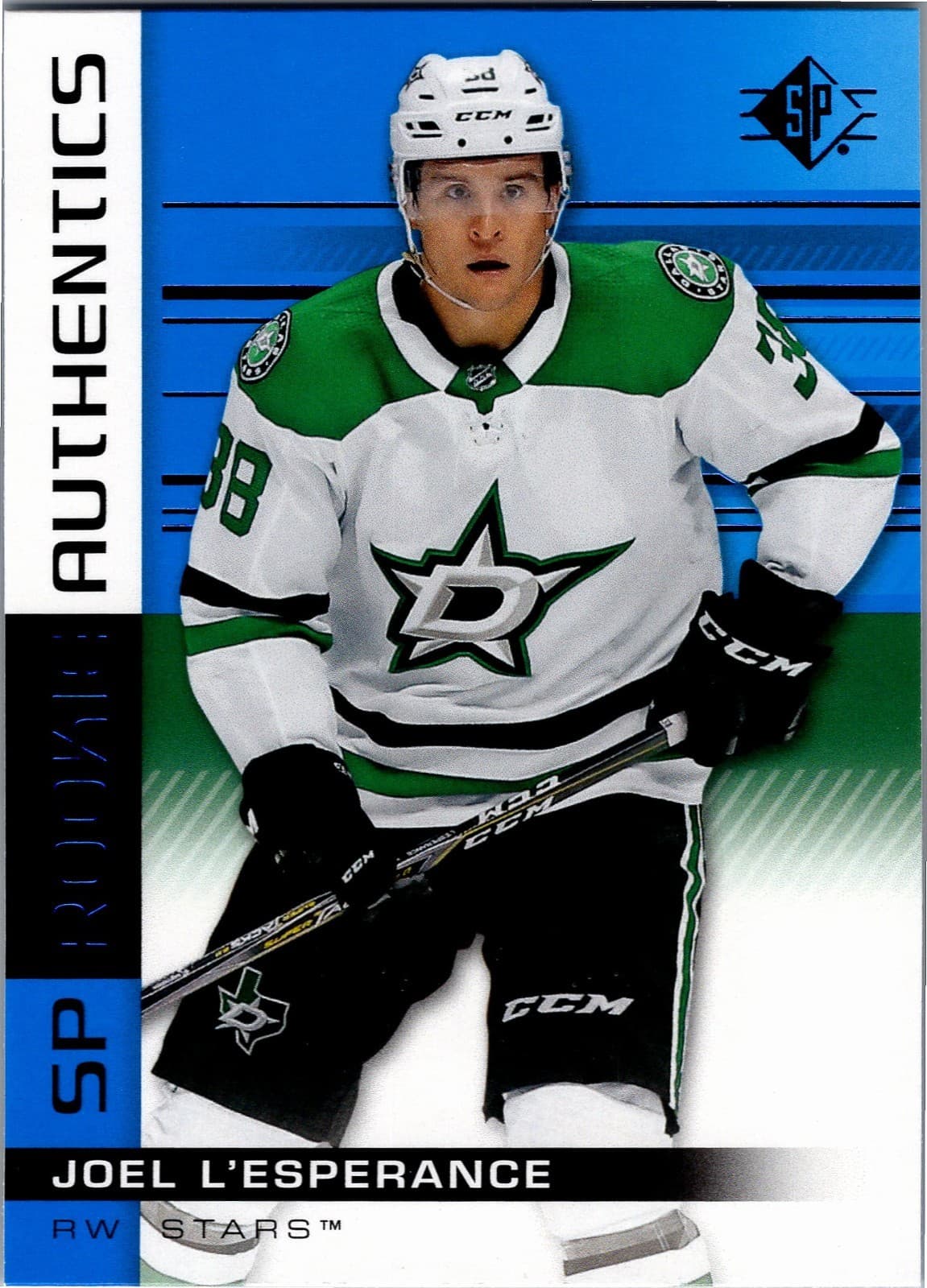 Hockey Blue Authentics 2019 Upper Deck SP
