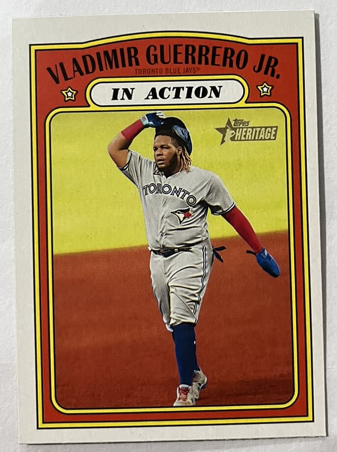 In Action Vladimir 2021 Topps Heritage
