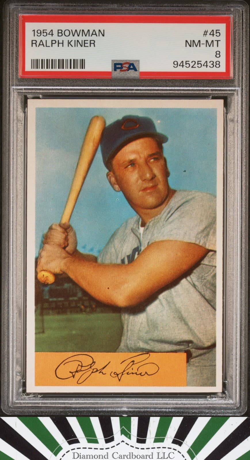Ralph Kiner trading card