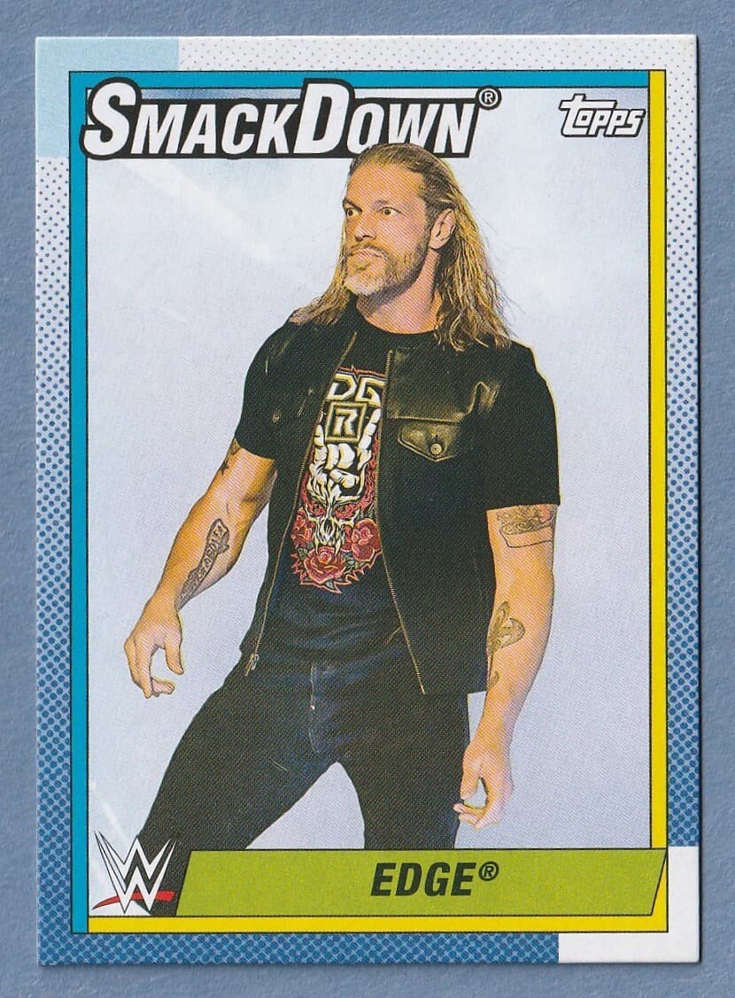 WWE Edge 2021 Topps Heritage 2021 Topps Heritage
