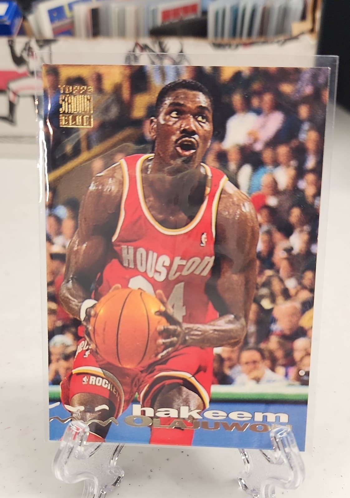Hakeem Olajuwon Houston 1993 Topps Stadium Club