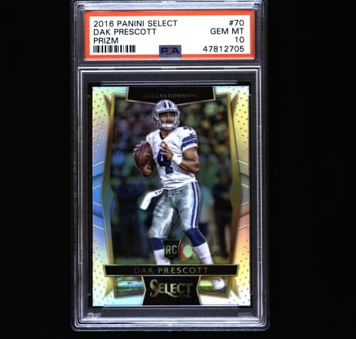 Dak Prescott Silver 2016 Panini Select