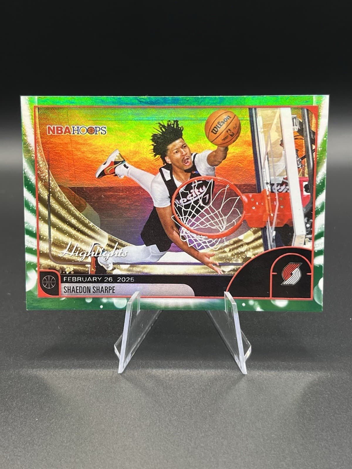 Shaedon Sharpe Highlights 2025 Topps 2025 Topps