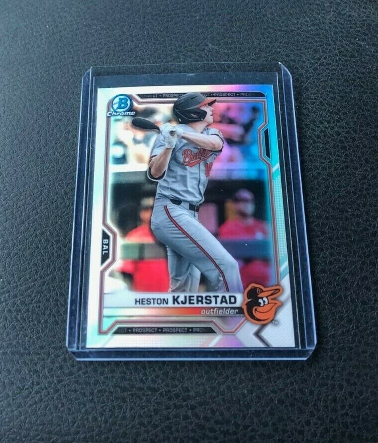 Draft Heston Kjerstad 2021 Bowman Chrome 2021 Bowman Chrome