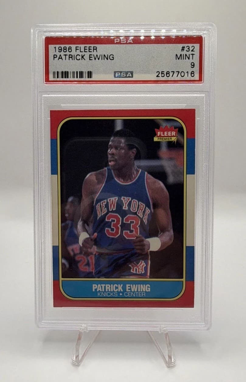 Patrick Ewing 1986 Fleer 1986 Fleer