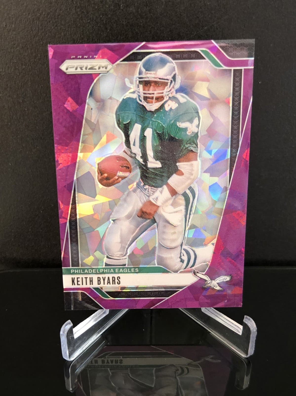 Keith Byars trading card