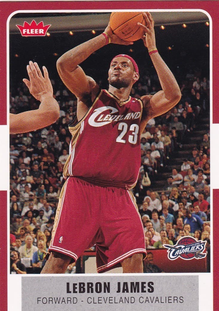 Bron James 2007 Fleer