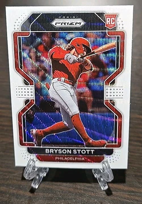 Baseball Bryson Stott 2022 Panini Prizm 2022 Panini Prizm